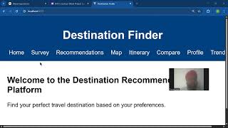 🌍✨ Destination Recommendation Platform | Personalized Travel Planner with React + Vite ✨🌍