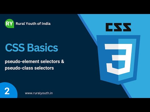 Introduction to CSS Basics: Pseudo-element selectors & Pseudo-class selectors | Part - 2 | Tamil