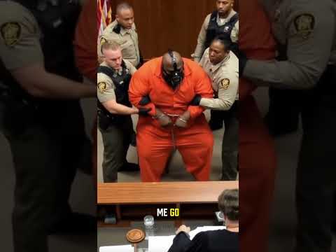 Inmate FIGHTS Deputies After 90-Year Sentence — Chaos Erupts! #court #crime #police