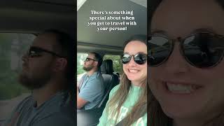 Passenger Princess 👸🏼 #travel #travelcouple #couple #trip #roadtrip #passengerprincess #love