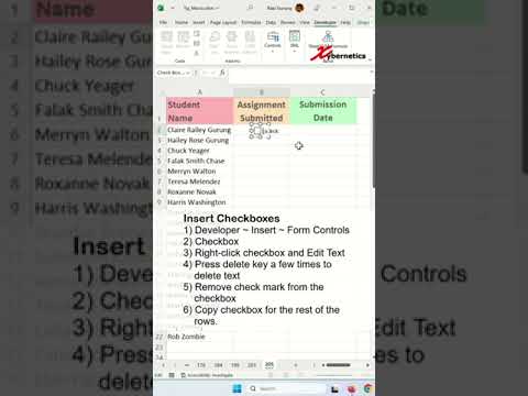 The Secret Behind Automated Excel Forms!  #ExcelShorts