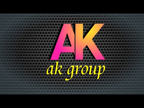 AK GROUP PERSONAL LOGO DESIGN BY [ SMART ONLINE ]