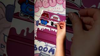 Labubu Monster 👹 #labubu #labubumonster #papercraft #diy #papercraft #monsters #shorts #quietbook