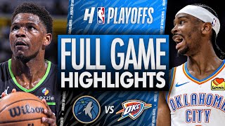 Minnesota Timberwolves vs Oklahoma City Thunder - FULL GAME 1 HIGHLIGHTS | May 20, 2025 NBA Playoffs