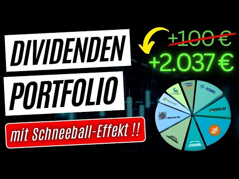 How to build a mega dividend portfolio! (with little money)
