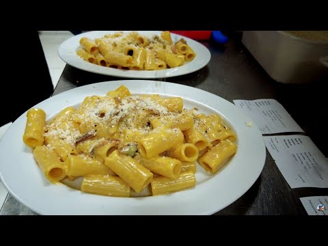 CARBONARA ROMANA - TRUE ITALIAN PASTA At "Zero Sei" In Valletta 🇲🇹