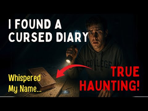 I Found a CURSED Diary in My Attic & It WHISPERED My Name! | True Haunted Story