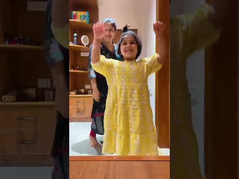 Alya Manasa & Daughter Dance to Chuttamale 💃 | Cute Mom-Daughter Moments #Viral #tamilreels #vijaytv