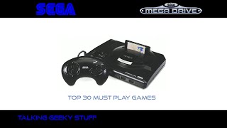 Talking Geeky Stuff: Sega Mega Drive (Sega Genesis) 30 Must Play Games