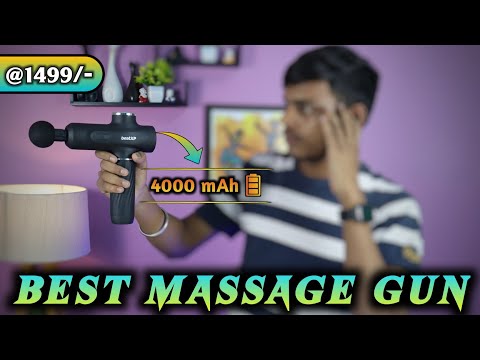 Best massage gun 2023| Beat Xp massage gun unboxing| rs- 1499!    #youtubeindia #techalphaofficial