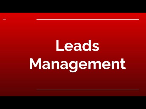 Leads Management