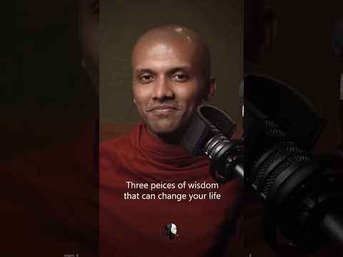 🙏Monk shares 3 pieces of advice that can change your life ! #buddha #mindset #motivation #life #fyp
