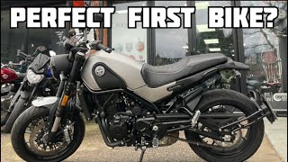 The perfect first motorcycle? A used bike bargain! The Benelli leoncino 500