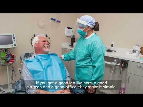 Dental implants changed Tim's life - See his journey
