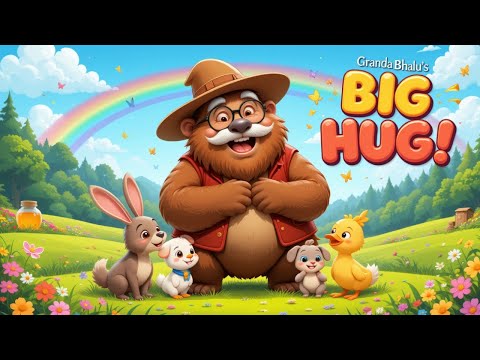 Grandpa Bhalu’s Big Hug| Kids Nursery Rhyme