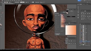 FISHBOWL HEAD CLUB ( OPENSEA ) 2pac : ADOBE ILLUSTRATOR