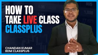How to Take Live Classes in Classplus Demo | Live Class Courses | Demo Live Class on youtube