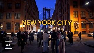 Relaxing Evening Walk in NEW YORK 🗽 Guided Walking Tour 4K