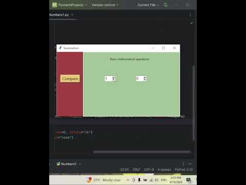 Python - Compare math operation