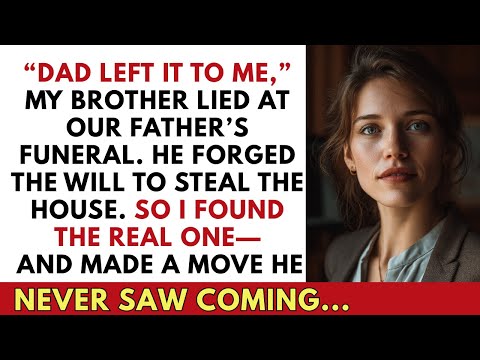 My Brother Forged Dad’s Will and Took Everything—So I Found the Truth and Made Him Regret It