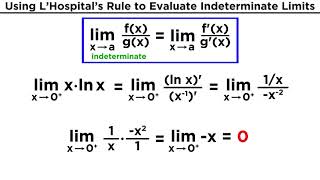 Understanding Limits and L'Hospital's Rule