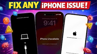FIX iPhone Frozen, Stuck, or Common iPhone Issues – Easy Step-by-Step Guide
