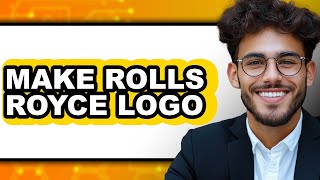 How To Make Rolls Royce Logo (The Only Way)