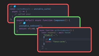 You probably haven’t used these Next.js caching functions before