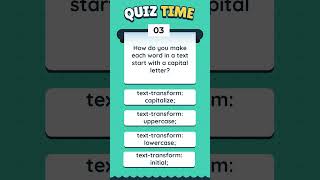 CSS Challenge: How Well Do You Know the Basics? #Quiz 8