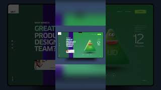 Web Design 2024. App Design Inspiration.  UI/UX Designs. #webdesign #shorts #websitedesign