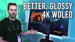 5K 165Hz Gaming LCD, New Glossy 4K 240Hz WOLED - More Cool Monitors at Computex