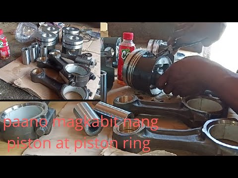 Piston And Piston Ring Install