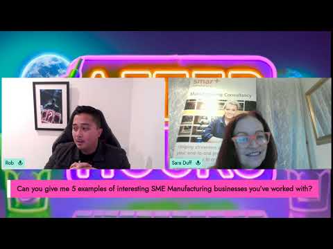 Why are Manufacturing SME’s NOT getting the attention they deserve in the UK? with Sara Duff
