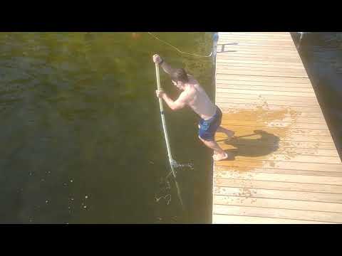 Pool Vaulting - from the deck