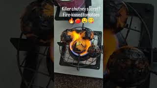 #TomatoLove #SmokyFlavors #KitchenMagic #FlameKissed #FoodWithFire #GrillGoals