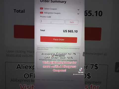 7$ OFF Aliexpress Coupon #Shorts
