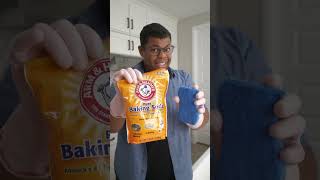 5 ways to keep your sink fresh and clean 🧽  #cleaning #kitchen #problemsolved #problemsolving