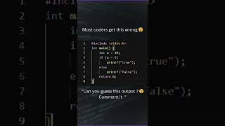 #coding #cprogramming #programmingquiz #dailycodedose #codereels #logicbuilding #codinglife #viral
