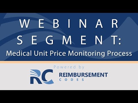 RJ Health Solution: Unit Price Monitoring Management Process - Webinar Segment