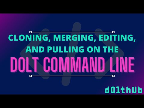 Dolt Command Line Tutorial