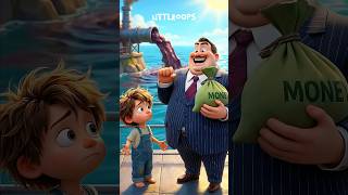 Who Polluted The Beach?🏖️ #kidseducation #animatedshorts #moralstories