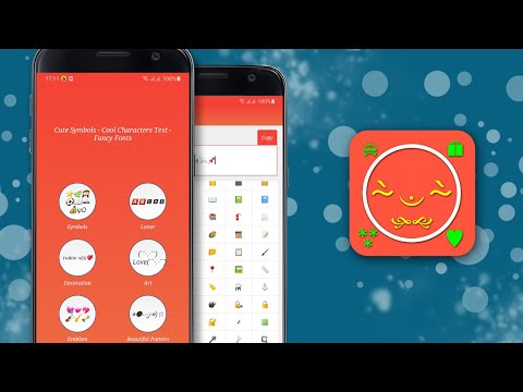 Cute Symbols - Cool Characters Text - Fancy Fonts