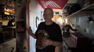 A home built by a homeless man. This is incredible.