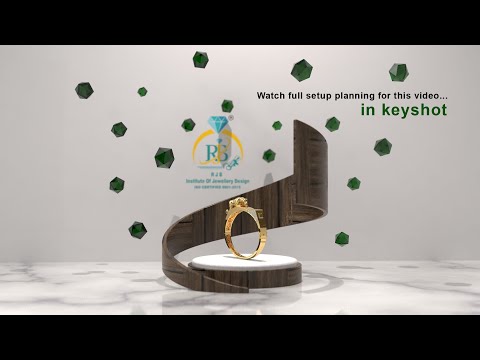 jewellery rendering in keyshot