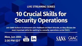 10 Crucial Skills for Security Operations
