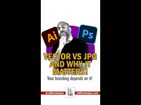 Why vector graphics are better than JPEGs for your branding.