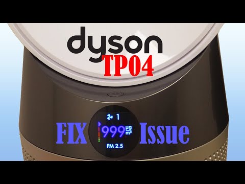 Dyson TP04 reports 999 on PM 2.5 and PM 10 - sensor cleaning