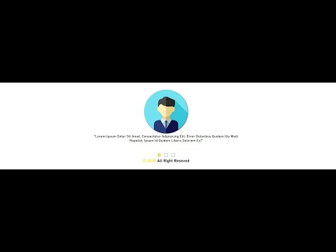Portfolio Part -5 (testimonial and background image ) Using HTML,CSS and JavaScript