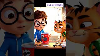 Jugaadu Hack with Pringles Can 🤯 | Funny Hindi Cartoon Shorts | DIY Life Hack 😂