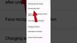 Ambient light effect on kaise kare | Vivo ambient light effect enable kaise kare #vivo #shorts